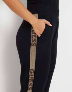 GUESS STUDS LOGO SWEATPANTS WOMEN