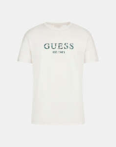 GUESS SS CN GUESS IRIDESCENT TEE SHIRT MEN