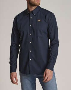 LA MARTINA MAN SHIRT L/S POPLIN STRETCH