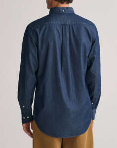 GANT SHIRT LS REG INDIGO BD