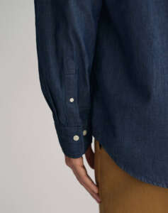 GANT SHIRT LS REG INDIGO BD