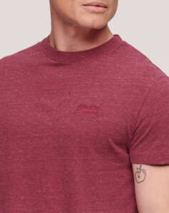 SUPERDRY D1 OVIN ESSENTIAL LOGO EMB TEE MENS T-SHIRT