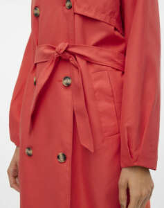 VERO MODA VMDOREEN LONG TRENCH COAT BOOS