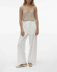 VERO MODA APRVMIRINA HW WIDE PANTS WVN BTQ GA