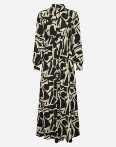 ONLY JAN ONLHELENA LIFE L/S MAXI DRESS PTM