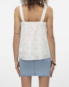 VERO MODA APRVMIRINA S/L TOP WVN BTQ GA