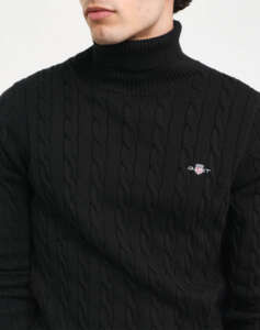 GANT ΠΟΥΛΟΒΕΡ ΜΜ COTTON CABLE TURTLE NECK