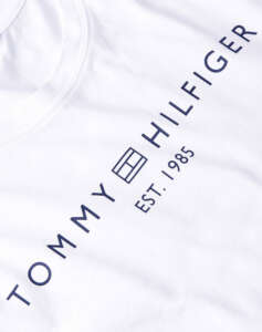 TOMMY HILFIGER REG CORP LOGO C-NK LS