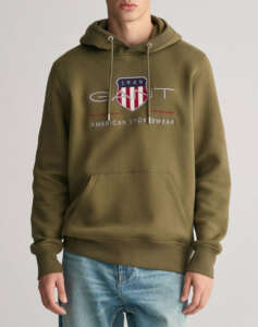 GANT ΦΟΥΤΕΡ ΜΜ REG ARCHIVE SHIELD HOODIE