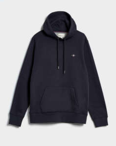 GANT LS REG SHIELD HOODIE