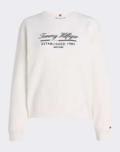 TOMMY HILFIGER MDRN REG SCRIPT C-NK SWTSHRT