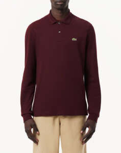 LACOSTE POLO LS SHIRT