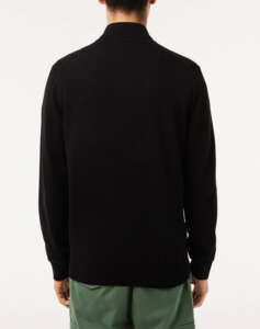 LACOSTE KNIT SWEATER JACKET