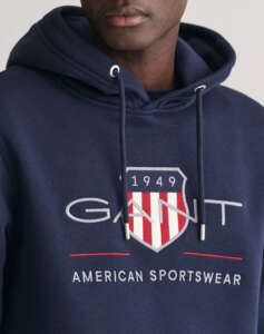 GANT ΦΟΥΤΕΡ ΜΜ REG ARCHIVE SHIELD HOODIE