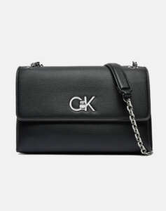 CALVIN KLEIN RE-LOCK CONV SHOULDER BAG_PBL (Dimensions: 25 x 17 x 7 cm.)