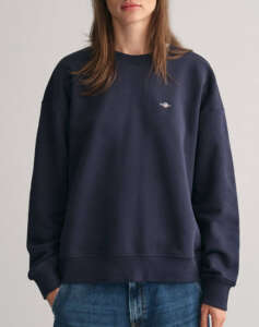 GANT LS SHIELD C-NECK SWEATSHIRT