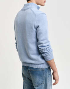 GANT SWEATER LS CASUAL COTTON HALF ZIP