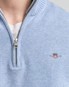 GANT SWEATER LS CASUAL COTTON HALF ZIP