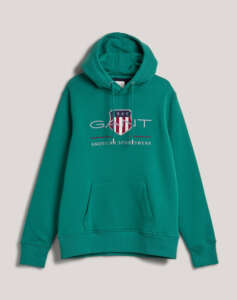 GANT LS REG ARCHIVE SHIELD HOODIE