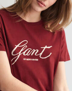 GANT ΜΠΛΟΥΖΑ ΚΜ REG SCRIPT T-SHIRT