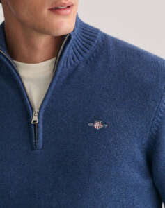 GANT ΠΟΥΛΟΒΕΡ ΜΜ CASUAL COTTON HALF ZIP