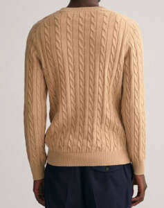 GANT SWEATER LS COTTON CABLE C-NECK