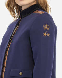 LA MARTINA LS WOMAN JACKET DOUBLE JERSEY SCU