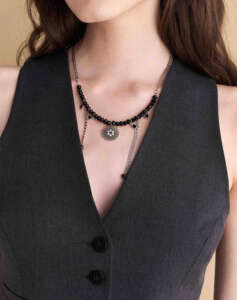 ATTRATTIVO NECKLACE METAL, SYNTHETIC