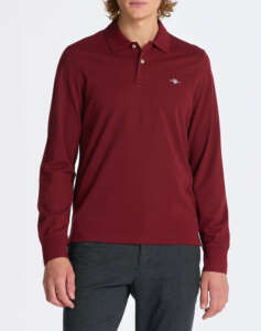 GANT SHIRT REG SHIELD LS PIQUE RUGGER