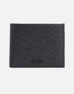 CALVIN KLEIN CK MUST MONO BIFOLD 5CC W/COIN (Dimensions: 9 x 11 cm.)