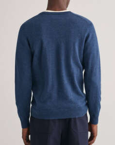 GANT SWEATER LS CLASSIC COTTON V-NECK