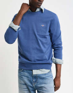 GANT SWEATER LS CLASSIC COTTON C-NECK