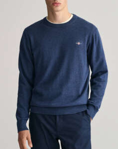 GANT SWEATER LS CLASSIC COTTON C-NECK