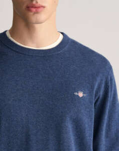 GANT SWEATER LS CLASSIC COTTON C-NECK