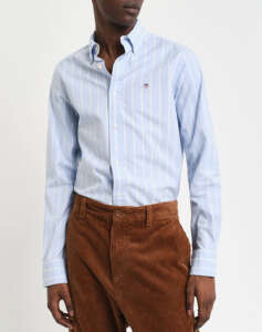 GANT ΠΟΥΚΑΜΙΣΟ ΜΜ SLIM OXFORD STRETCH STRIPE SHIRT