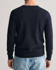 GANT SWEATER LS CLASSIC COTTON V-NECK