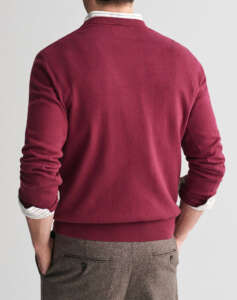 GANT SWEATER LS CLASSIC COTTON C-NECK