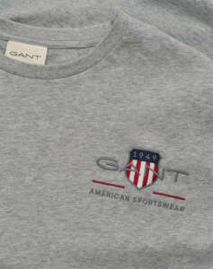 GANT REG ARCHIVE SHIELD EMB SS T-SHIRT