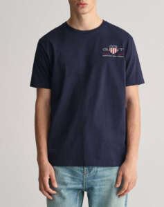 GANT ΜΠΛΟΥΖΑ ΚΜ REG ARCHIVE SHIELD EMB SS T-SHIRT