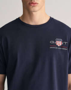 GANT ΜΠΛΟΥΖΑ ΚΜ REG ARCHIVE SHIELD EMB SS T-SHIRT