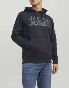 JACK&JONES ΜΠΛΟΥΖΑ ΦΟΥΤΕΡ JJECORP LOGO SWEAT HOOD NOOS