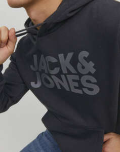 JACK&JONES ΜΠΛΟΥΖΑ ΦΟΥΤΕΡ JJECORP LOGO SWEAT HOOD NOOS