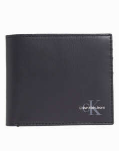 CALVIN KLEIN MONOGRAM SOFT BIFOLD W/COIN (Διαστάσεις: 11 x 9 x 1.5 εκ)