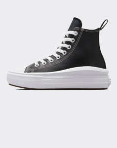 CONVERSE CHUCK TAYLOR ALL STAR MOVE PLATFORM LEATHER