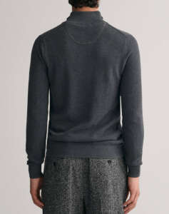 GANT SWEATER LS COTTON PIQUE HALF ZIP