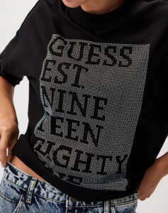 GUESS SS CN SHINY BOX TEE ΜΠΛΟΥΖΑ ΓΥΝΑΙΚΕΙΟ