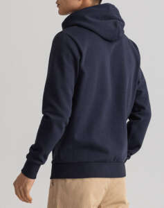 GANT SWEATSHIRT LS REG TONAL SHIELD HOODIE