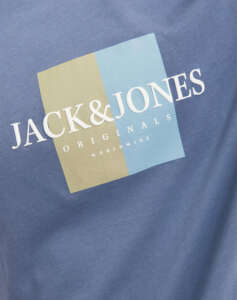 JACK&JONES JORFREDERIKSBERG BOX TEE SS C.N SN