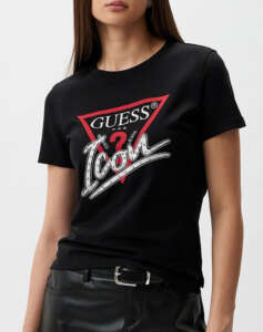 GUESS SS CN ICON TEE WOMEN