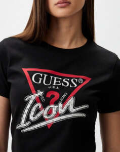 GUESS SS CN ICON TEE WOMEN